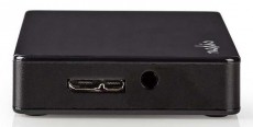 Nedis UHUBU3420BK USB elosztó Iroda és számítástechnika - Notebook kiegészítő - USB hub / elosztó - 366265