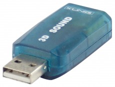 Nedis USCR10051BU USB hangkártya Iroda és számítástechnika - Számítógép tartozék - Hangkártya - 366308