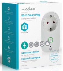 Nedis WIFIP120FWT WIFI okoskonnektor Háztartás / Otthon / Kültér - Okos otthon - Okos konnektor - 366367