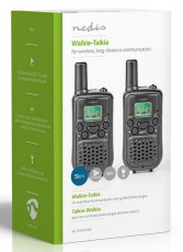 Nedis WLTK0500BK adó vevő Mobil / Kommunikáció / Smart - Walkie-Talkie / PMR rádió - Walkie-Talkie / PMR rádió - 366356