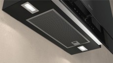 NEFF D95FHP1S0 Falra szerelhető páraelszívó, 90 cm, Tiszta üveg fekete nyomással Konyhai termékek - Páraelszívó - Kürtős - 347252