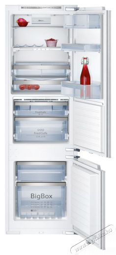 NEFF K8345X0 No Frost beépíthető alulfagyasztós hűtőszekrény Konyhai termékek - Hűtő, fagyasztó (beépíthető) - Alulfagyasztós kombinált hűtő - 327018