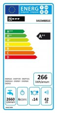 NEFF S415M80S1E beépíthető mosogatógép Konyhai termékek - Mosogatógép - Normál (60cm) beépíthető mosogatógép - 327032