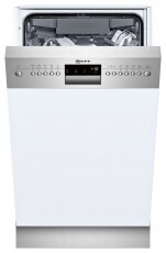 NEFF S483M50S0E Slimline beépíthető mosogatógép Konyhai termékek - Mosogatógép - Keskeny (45cm-ig) beépíthető mosogatógép - 327034