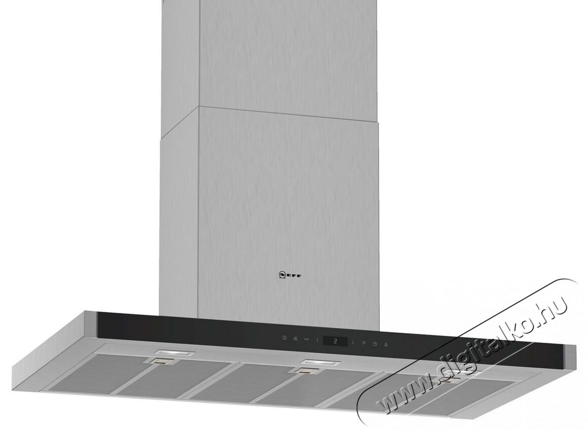 NEFF D95BMP5N0 Falra szerelhető páraelszívó, 90 cm, nemesacél Konyhai termékek - Páraelszívó - Kürtős - 347251