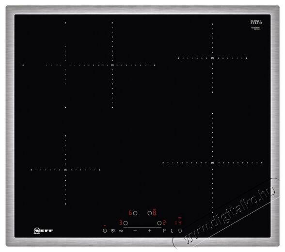 NEFF T36BD60N1 indukciós főzőlap Konyhai termékek - Sütő-főzőlap, tűzhely (beépíthető) - Indukciós főzőlap (beépíthető) - 327048