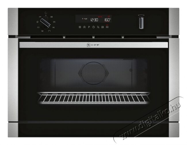 NEFF C1APG64N0 beépíthető mikrohullámú sütő gőzfunkcióval Konyhai termékek - Sütő-főzőlap, tűzhely (beépíthető) - Sütő (beépíthető) - 345309
