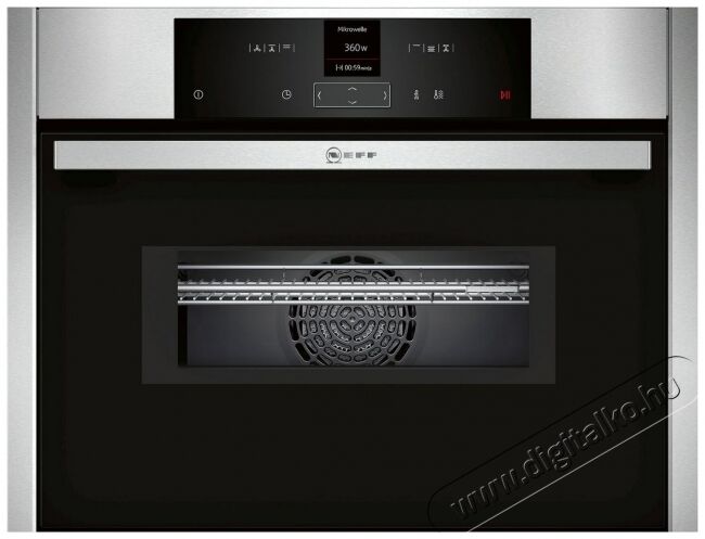 NEFF C15MR02N0 beépíthető sütő mikrohullámmal Konyhai termékek - Sütő-főzőlap, tűzhely (beépíthető) - Sütő (beépíthető) - 327004