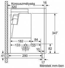 NEFF D46ML54X1, Teleszkópos páraelszívó Konyhai termékek - Páraelszívó - Beépíthető / kihúzható - 370360