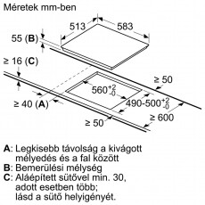 NEFF T46BT73N2 Indukciós főzőlap Konyhai termékek - Sütő-főzőlap, tűzhely (beépíthető) - Indukciós főzőlap (beépíthető) - 348860