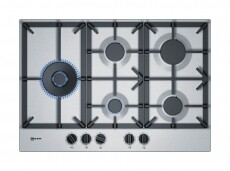 NEFF T27DS79N0 Gáz főzőlap Konyhai termékek - Sütő-főzőlap, tűzhely (beépíthető) - Gázfőzőlap (beépíthető) - 348859
