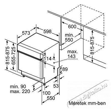 NEFF S145ECS15E N50 Konyhai term&eacute;kek - Mosogat&oacute;g&eacute;p - Norm&aacute;l (60cm) be&eacute;p&iacute;thető mosogat&oacute;g&eacute;p - 515701