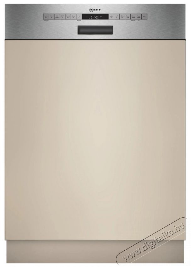 NEFF S145ECS15E N50 Konyhai term&eacute;kek - Mosogat&oacute;g&eacute;p - Norm&aacute;l (60cm) be&eacute;p&iacute;thető mosogat&oacute;g&eacute;p - 515701
