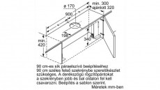 NEFF D49ML54X1 teleszkópos páraelszívó Konyhai termékek - Páraelszívó - Hagyományos - 370361