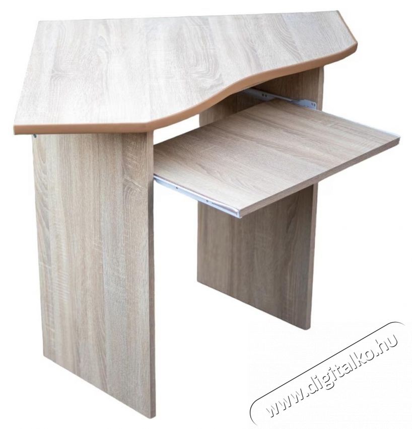 Nefmob Sette Sarok &iacute;r&oacute;asztal, 80x50x80 cm, Sonoma Iroda &eacute;s sz&aacute;m&iacute;t&aacute;stechnika - Egy&eacute;b sz&aacute;m&iacute;t&aacute;stechnikai term&eacute;k - 537149