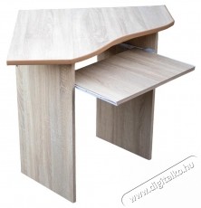 Nefmob Sette Sarok &iacute;r&oacute;asztal, 80x50x80 cm, Sonoma - Iroda &eacute;s sz&aacute;m&iacute;t&aacute;stechnika - Egy&eacute;b sz&aacute;m&iacute;t&aacute;stechnikai term&eacute;k - 537149