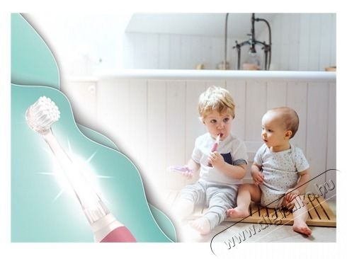 Neno DENTI pink elektromos fogkefe Sz&eacute;ps&eacute;g&aacute;pol&aacute;s / Eg&eacute;szs&eacute;g - Sz&aacute;j / fog &aacute;pol&aacute;s - Elektromos fogkefe - 468152