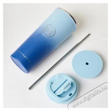 Neon Kactus dizájnos pohár, 710 ml, világoskék/kék, rozsdamentes acél Konyhai termékek - Egyéb / Konyhai kiegészítő - 521809