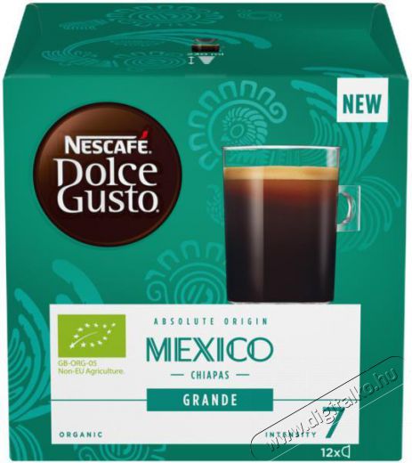 Nescafe Dolce Gusto Mexico Chiapas Americano kávékapszula 12db Konyhai termékek - Kávéfőző / kávéörlő / kiegészítő - Kávé kapszula / pod / szemes / őrölt kávé - 355137