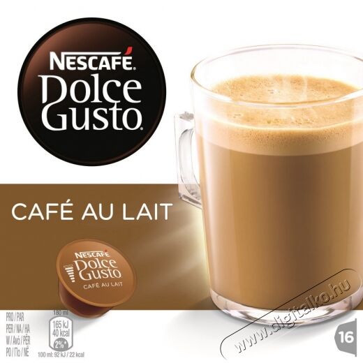 Nescafe Café Au Lait Dolce Gusto kávékapszula Konyhai termékek - Kávéfőző / kávéörlő / kiegészítő - Kávé kapszula / pod / szemes / őrölt kávé - 301068