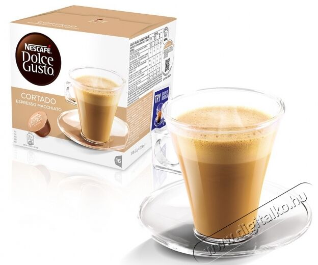 Nescafe Cortado Dolce Gusto kávékapszula Konyhai termékek - Kávéfőző / kávéörlő / kiegészítő - Kávé kapszula / pod / szemes / őrölt kávé - 301072