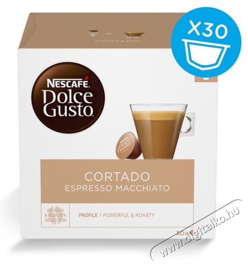 Nescafe CORTADO Nagy Dolce G Kapszula XL Konyhai termékek - Kávéfőző / kávéörlő / kiegészítő - Kávé kapszula / pod / szemes / őrölt kávé - 355132