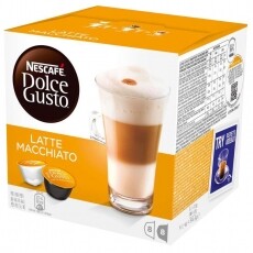 Nescafe Latte Macchiato Dolce Gusto kávékapszula Konyhai termékek - Kávéfőző / kávéörlő / kiegészítő - Kávé kapszula / pod / szemes / őrölt kávé - 301049