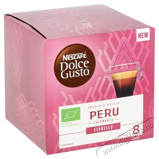 Nescafe Dolce Gusto Peru kávékapszula 12db Konyhai termékek - Kávéfőző / kávéörlő / kiegészítő - Kávé kapszula / pod / szemes / őrölt kávé - 355138