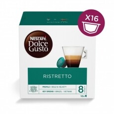 Nescafe Ristretto Dolce Gusto kávékapszula Konyhai termékek - Kávéfőző / kávéörlő / kiegészítő - Kávé kapszula / pod / szemes / őrölt kávé - 301057