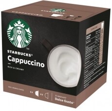 Nescafe Dolce Gusto Starbucks Cappuccino kávékapszula 12db Konyhai termékek - Kávéfőző / kávéörlő / kiegészítő - Kávé kapszula / pod / szemes / őrölt kávé - 355141