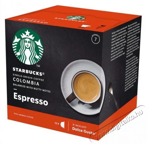 Nescafe Dolce Gusto Starbucks Colombia Medium kávékapszula 12db Konyhai termékek - Kávéfőző / kávéörlő / kiegészítő - Kávé kapszula / pod / szemes / őrölt kávé - 355142