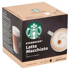 Nescafe Dolce Gusto Starbucks Latte Macchiato kávékapszula 12db Konyhai termékek - Kávéfőző / kávéörlő / kiegészítő - Kávé kapszula / pod / szemes / őrölt kávé - 355144