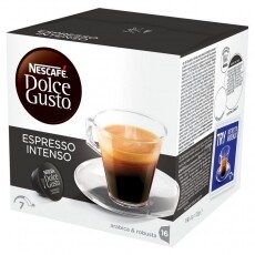 Nescafe Espresso Intenso Dolce Gusto kávékapszula Konyhai termékek - Kávéfőző / kávéörlő / kiegészítő - Kávé kapszula / pod / szemes / őrölt kávé - 301055