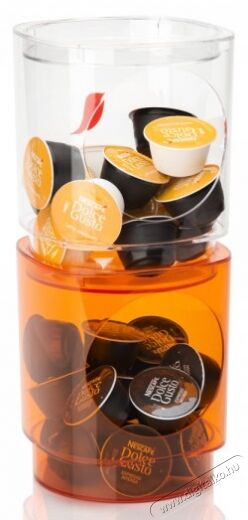 Nescafe CUBA kapszulatartó - narancs Konyhai termékek - Kávéfőző / kávéörlő / kiegészítő - Kávé kapszula tartó - 362145