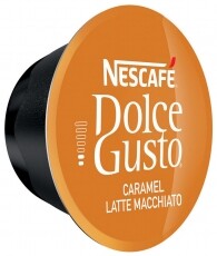 Nescafe Latte Macchiato Caramel Dolce Gusto kávékapszula Konyhai termékek - Kávéfőző / kávéörlő / kiegészítő - Kávé kapszula / pod / szemes / őrölt kávé - 301059
