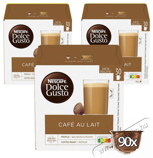 Nescafe Dolce Gusto® Café Au Lait XXL - 90 kapszula Konyhai termékek - Kávéfőző / kávéörlő / kiegészítő - Kávé kapszula / pod / szemes / őrölt kávé - 503761