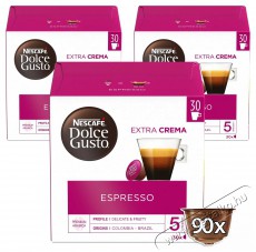 Nescafe Dolce Gusto® Espresso XXL - 90 kapszula Konyhai termékek - Kávéfőző / kávéörlő / kiegészítő - Kávé kapszula / pod / szemes / őrölt kávé - 503756