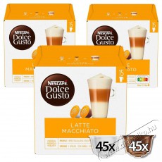 Nescafe Dolce Gusto® Latte Macchiato XXL - 90 kapszula (45 adag) Konyhai termékek - Kávéfőző / kávéörlő / kiegészítő - Kávé kapszula / pod / szemes / őrölt kávé - 503758
