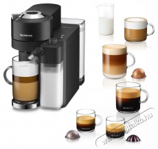Nespresso De'Longhi Vertuo Lattissima Black ENV300.B Konyhai term&eacute;kek - K&aacute;v&eacute;főző / k&aacute;v&eacute;&ouml;rlő / kieg&eacute;sz&iacute;tő - Kapszul&aacute;s / podos k&aacute;v&eacute;főző - 512743