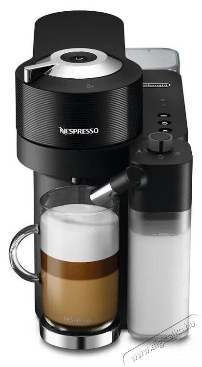 Nespresso De'Longhi Vertuo Lattissima Black ENV300.B Konyhai term&eacute;kek - K&aacute;v&eacute;főző / k&aacute;v&eacute;&ouml;rlő / kieg&eacute;sz&iacute;tő - Kapszul&aacute;s / podos k&aacute;v&eacute;főző - 512743
