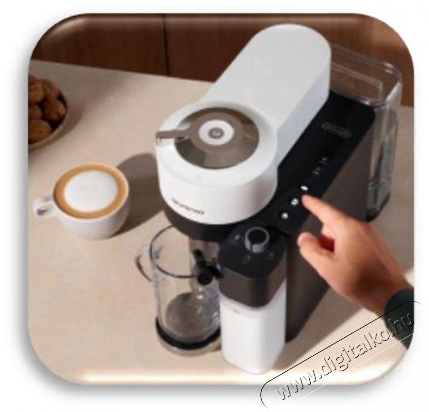 Nespresso De'Longhi Vertuo Lattissima White ENV300.W Konyhai term&eacute;kek - K&aacute;v&eacute;főző / k&aacute;v&eacute;&ouml;rlő / kieg&eacute;sz&iacute;tő - Kapszul&aacute;s / podos k&aacute;v&eacute;főző - 512744