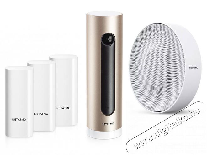 Netatmo Welcome + Tags + Siren okos beltéri riasztó Háztartás / Otthon / Kültér - Biztonságtechnika - Riasztó szett - 355404