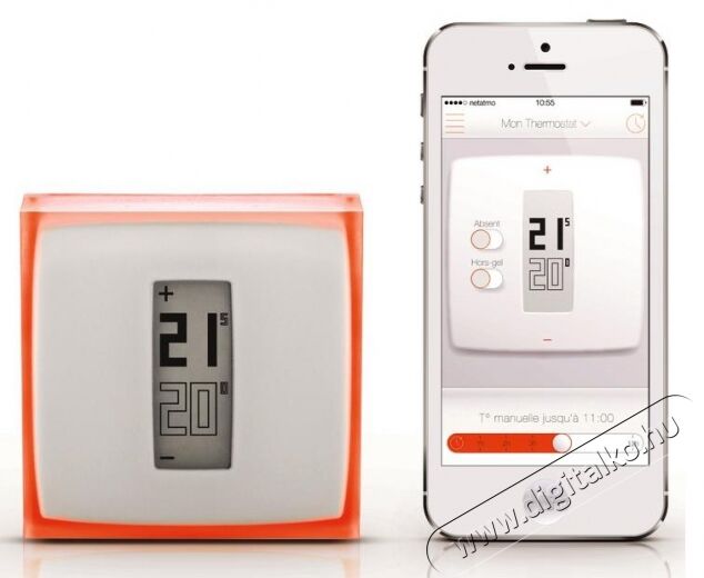 Netatmo Thermostat (NTH01-EN-EU-C) Háztartás / Otthon / Kültér - Okos otthon - Termosztát - 292530