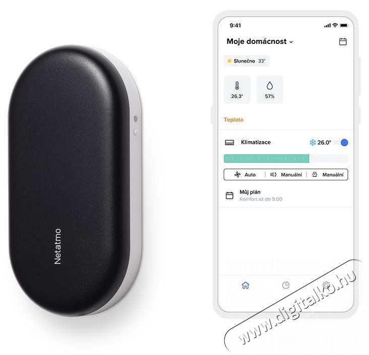 Netatmo 2x Smart AC Controller H&aacute;ztart&aacute;s / Otthon / K&uuml;lt&eacute;r - Okos otthon - Kieg&eacute;sz&iacute;tő - 508198