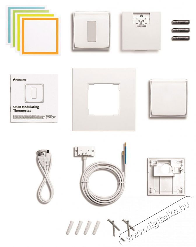 Netatmo Smart Modulating Thermostat H&aacute;ztart&aacute;s / Otthon / K&uuml;lt&eacute;r - Okos otthon - Termoszt&aacute;t - 508196