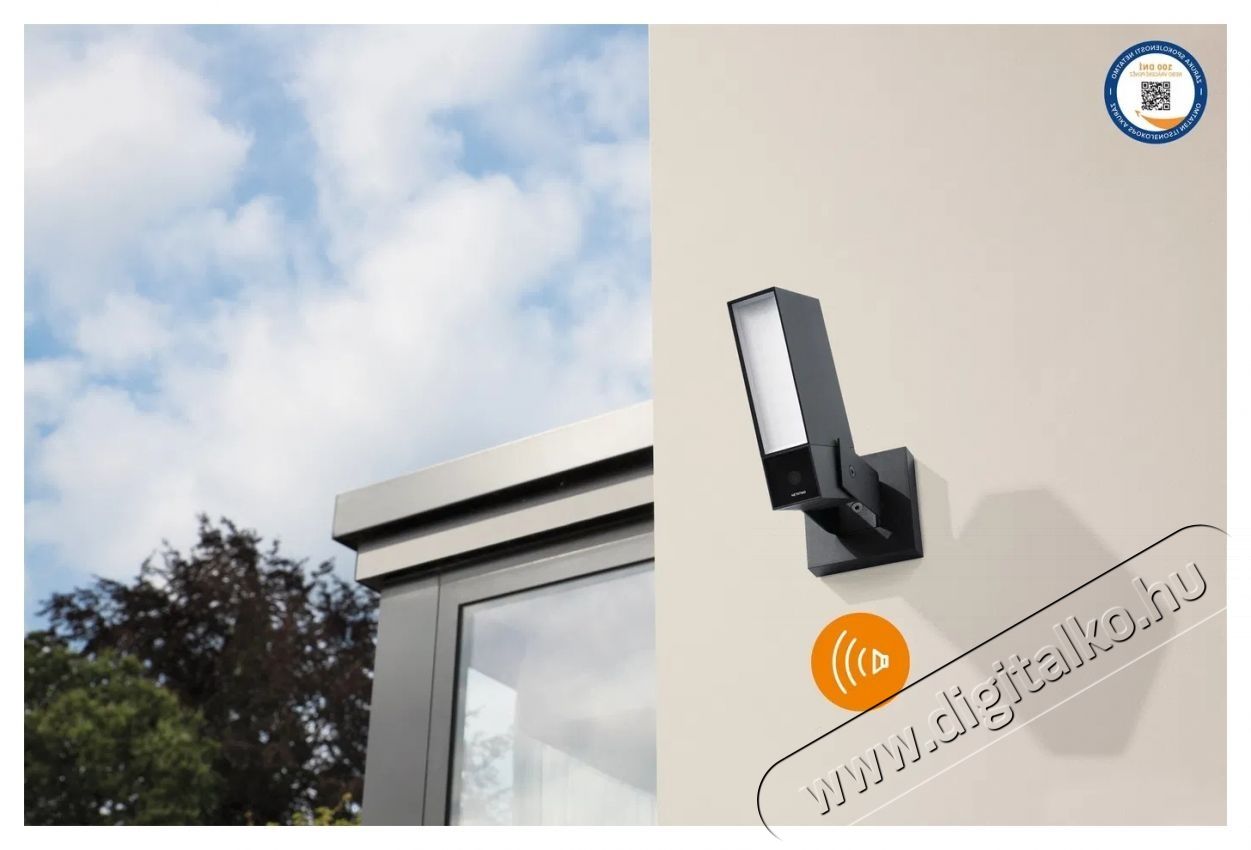 Netatmo Smart Outdoor Camera with Siren F&eacute;nyk&eacute;pezőg&eacute;p / kamera - Megfigyelő / IP kamera - 532668