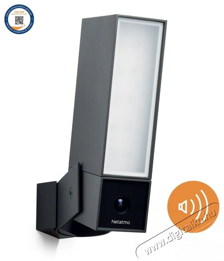 Netatmo Smart Outdoor Camera with Siren F&eacute;nyk&eacute;pezőg&eacute;p / kamera - Megfigyelő / IP kamera - 532668