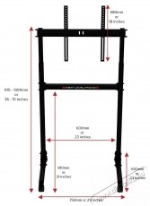 Next level racing NLR-A011 monitor &aacute;llv&aacute;ny Iroda &eacute;s sz&aacute;m&iacute;t&aacute;stechnika - Egy&eacute;b sz&aacute;m&iacute;t&aacute;stechnikai term&eacute;k - 534465