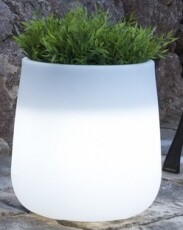 NG Camelia 80 46,5x79cm LED kaspó - fehér Háztartás / Otthon / Kültér - Világítás / elektromosság - Hangulat teremtő világítás - 360988