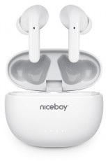 NICEBOY HIVE Pins 3 ANC White Audio-Video / Hifi / Multimédia - Fül és Fejhallgatók - Fülhallgató mikrofonnal / headset - 482885